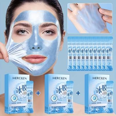 MERCILEN Dreamy Blue Ceramide Ice Soft Film  Deep Moisturizing Facial Treatment