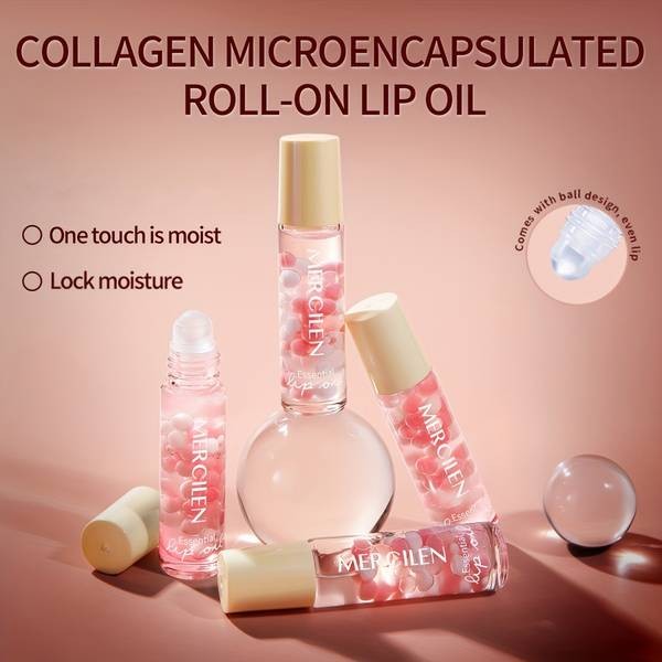 MERCILEN Deep Moisturizing Lip Essential Oil (10g)  Soft, Hydrated, Natural-Looking Lips