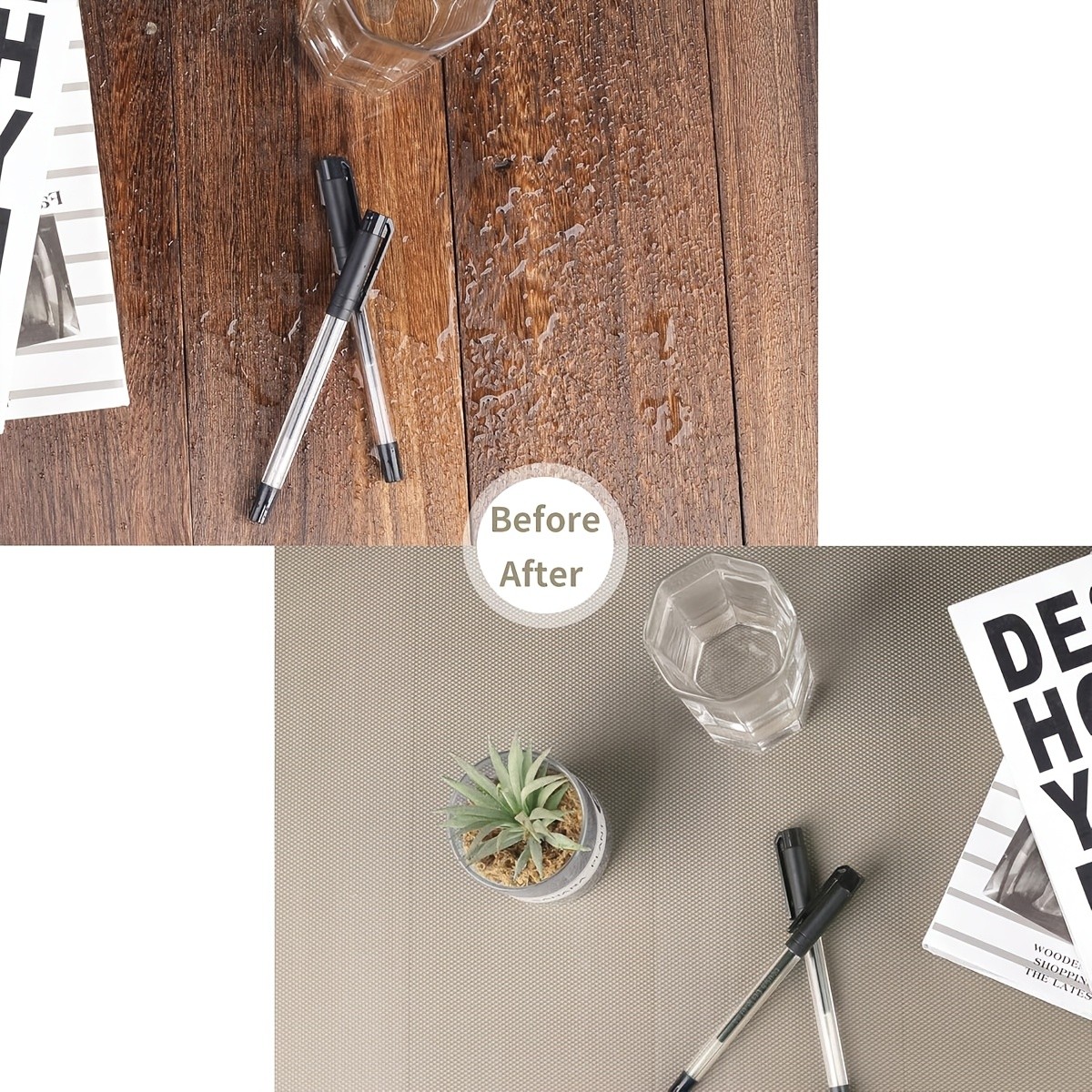 WIEZ EVA Cabinet & Shelf Mat Roll Washable Non-Adhesive Diamond-Pattern Liner for Drawers, Fridges & Desktops