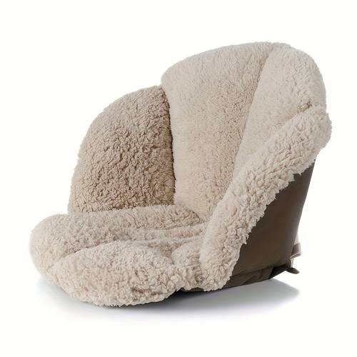 NLDD Winter Plush Chair Cushion Warm, Soft & Ergonomic Seating Support