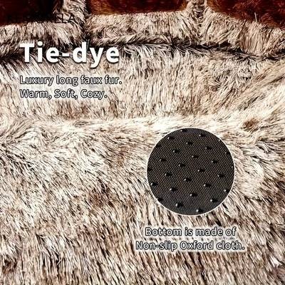 KEMORELA Bear Paw-Shaped Plush Pet Bed  Soft, Cozy & Cute Cat Bed