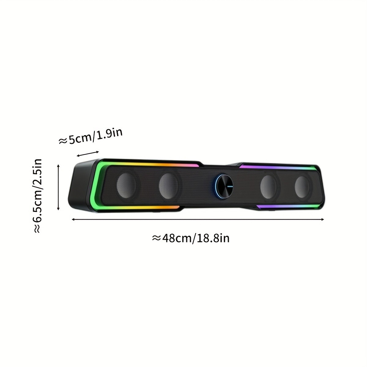 HP Gaming Soundbar with RGB Lights