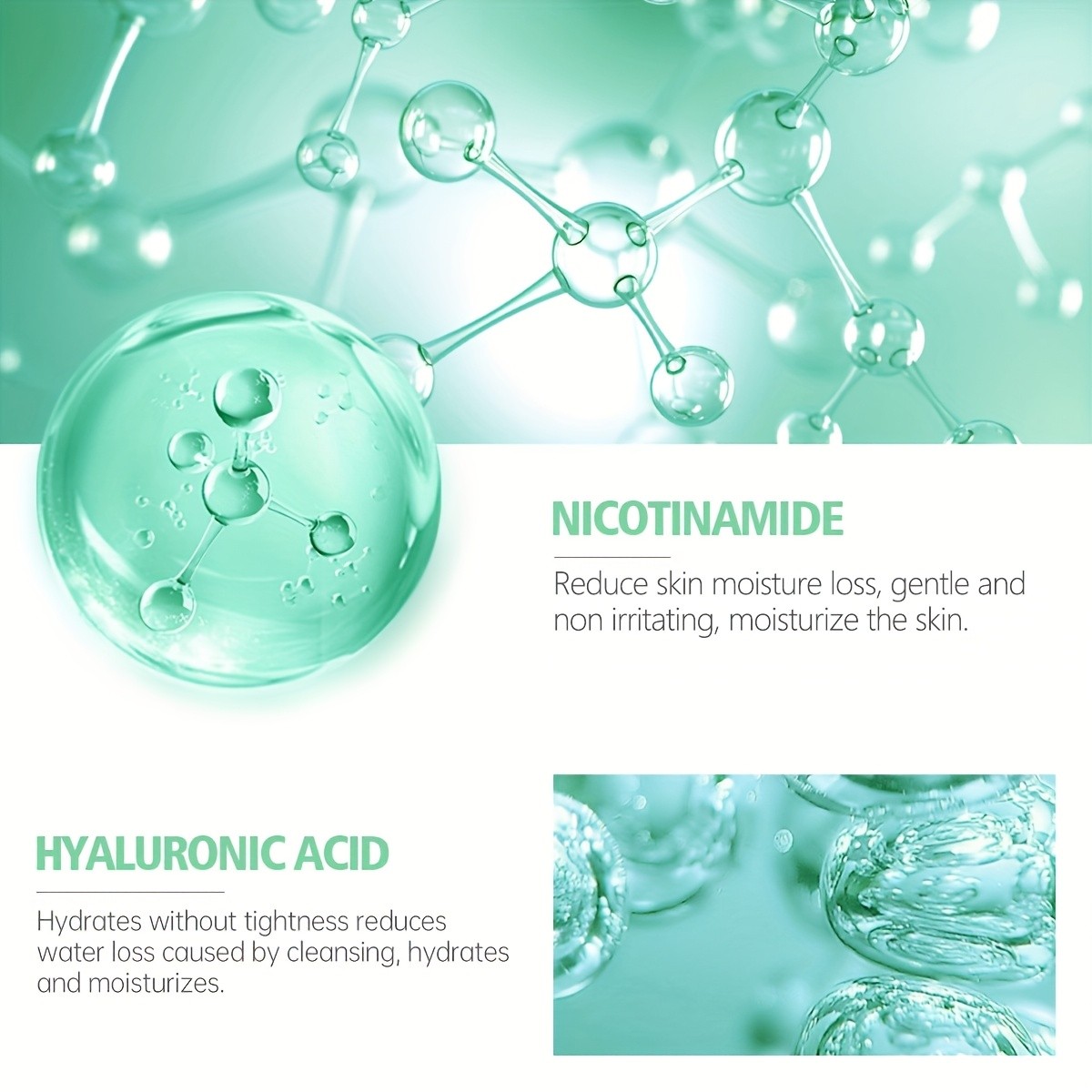 Hllozzi Green Facial Cleanser  200ml Lemon-Scented Hydrating Face Wash