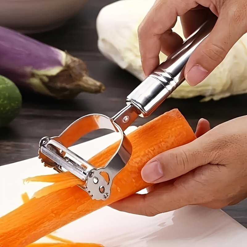 LDQ Stainless Steel Fruit & Potato Grater Versatile Manual Grating Tool for Home & Restaurant Kitchens