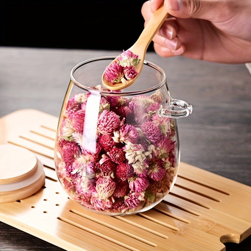 LDQ Airtight Glass Storage Jar with Spoon  Premium Jar Set for Coffee, Sugar, Tea, Salt, Candy & Spices