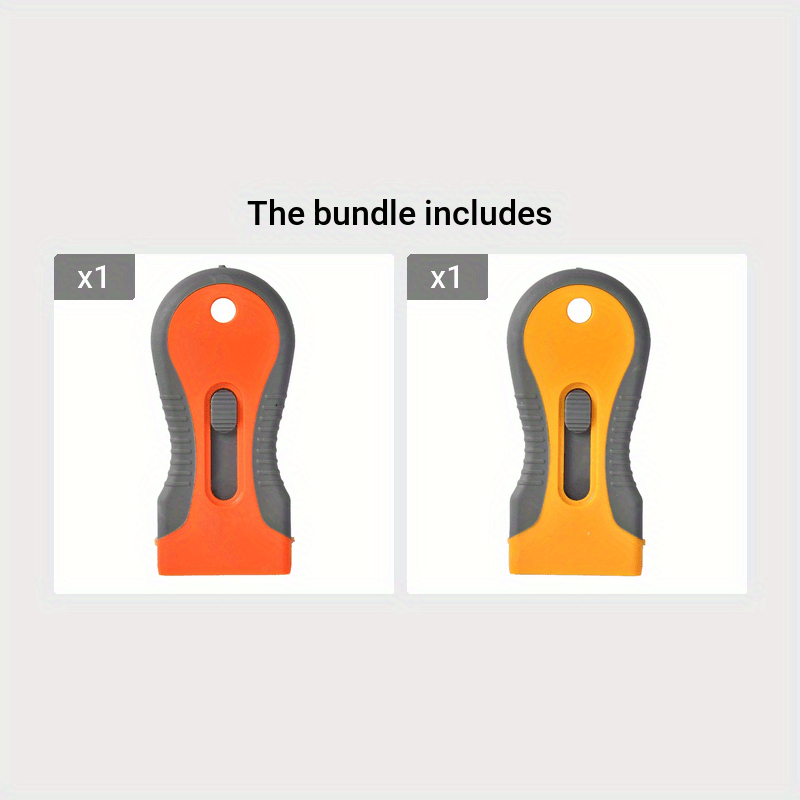 LDQ Ceramic Hob & Glass Scraper Heavy-Duty Cleaner with 5 Stainless Steel Blades for Induction & Ceramic Cooktops