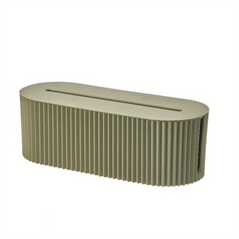 LDQ Cord Organizer Box with Lid Scratch-Resistant Cable Management System for Desks, TV Units & Home Offices