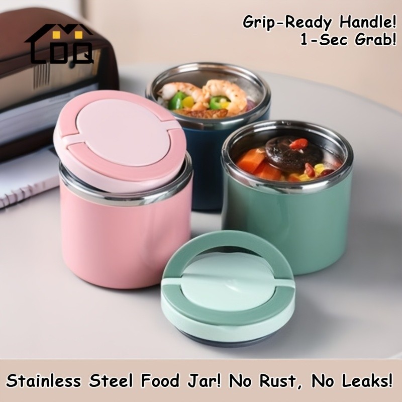 LDQ Insulated Stainless Steel Food Jar Large-Capacity Heat-Keeping Lunch Container for NZ School, Work & Daily Meals