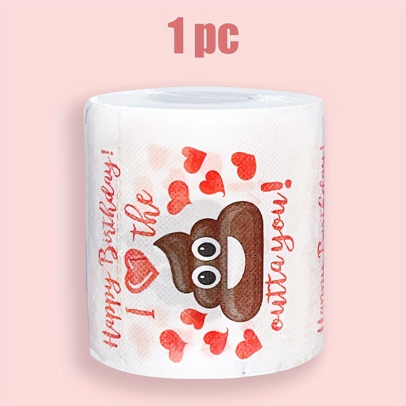MCMLS Happy Birthday Prank Toilet Paper Roll  Hilarious Gag Gift & Festive Bathroom Dcor for NZ Celebrations