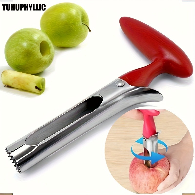 YUHUPHYLLIC Apple Core Remover  Durable Stainless Steel Tool with Ergonomic Handle for NZ Kitchens