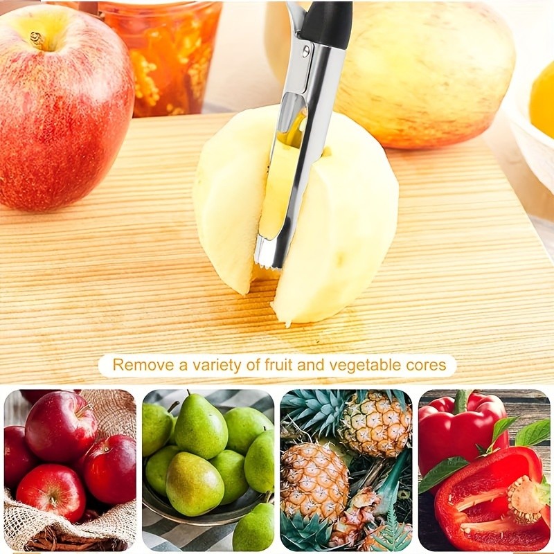 YUHUPHYLLIC Apple Core Remover  Durable Stainless Steel Tool with Ergonomic Handle for NZ Kitchens