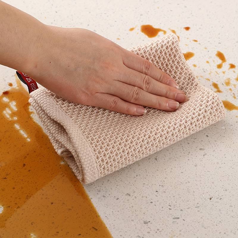 6pcs Kitchen Towels  Ultra Soft, Quick-Dry, Absorbent Cloths for Kitchen & Bathroom Use