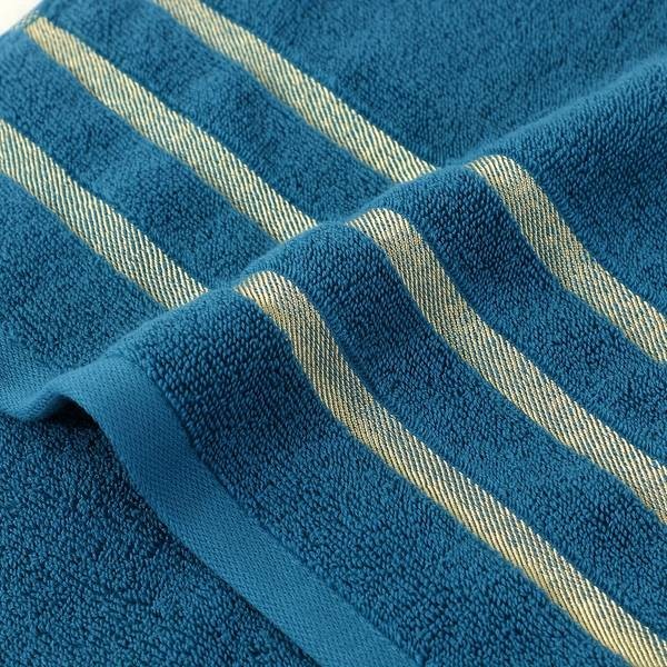 Luxury 6pcs Cotton Towel Set  Soft, Absorbent Hand Towels with Striped Pattern