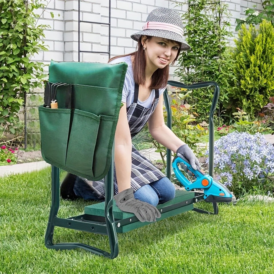 wisfor Foldable Garden Kneeler Seat Comfort and Durability for Your Outdoor Gardening Needs