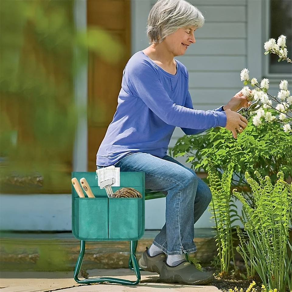 wisfor Foldable Garden Kneeler Seat Comfort and Durability for Your Outdoor Gardening Needs