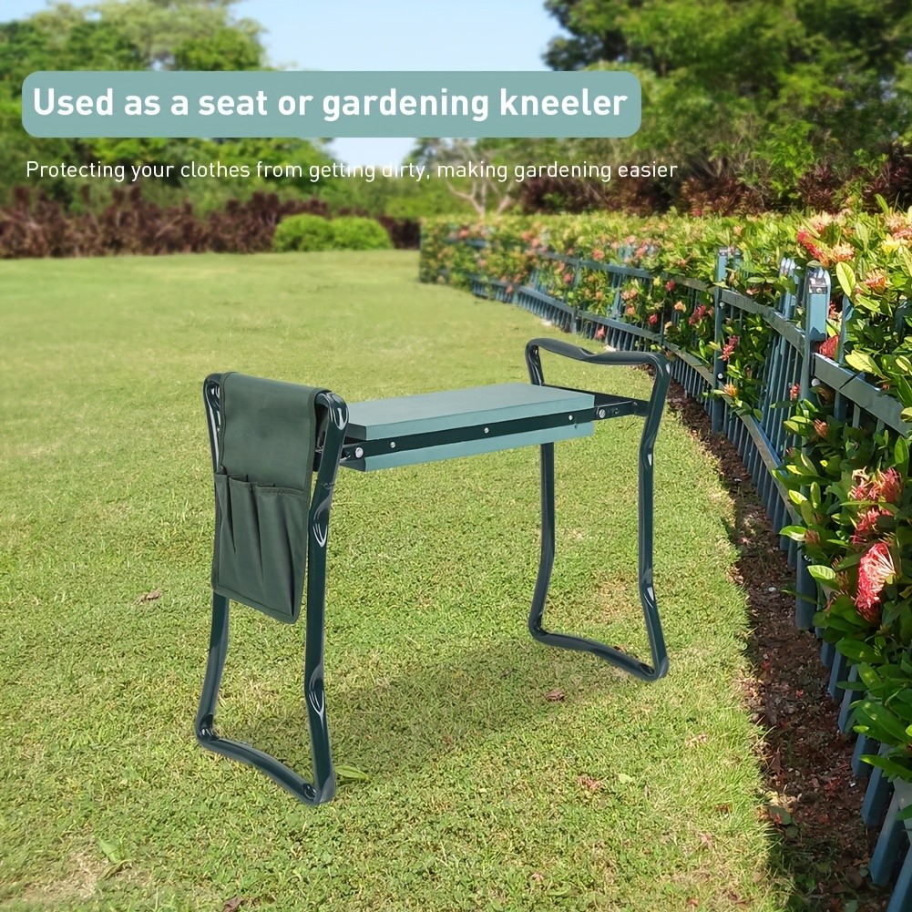 wisfor Foldable Garden Kneeler Seat Comfort and Durability for Your Outdoor Gardening Needs
