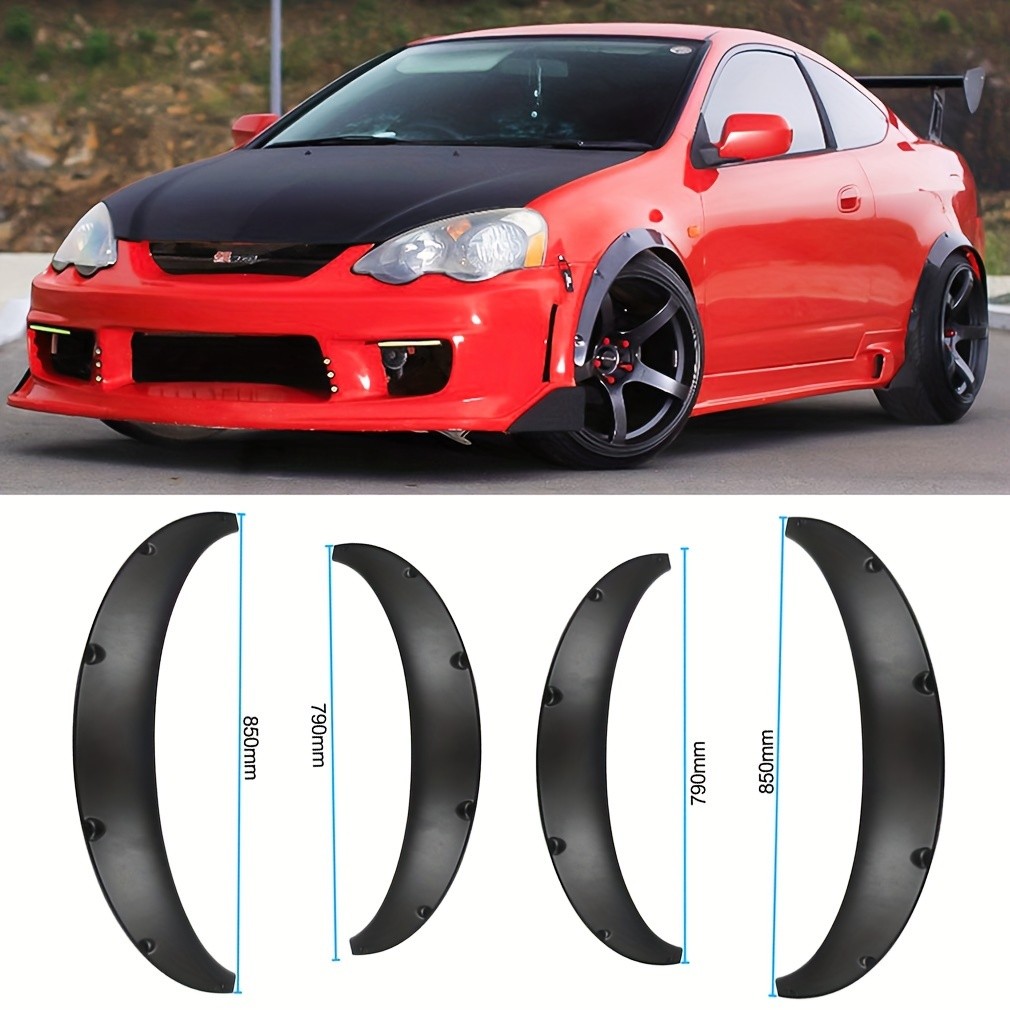 wisfor Arch Wheel Eyebrow Fender Flares Protector Durable Protection for Your SUV's Wheels