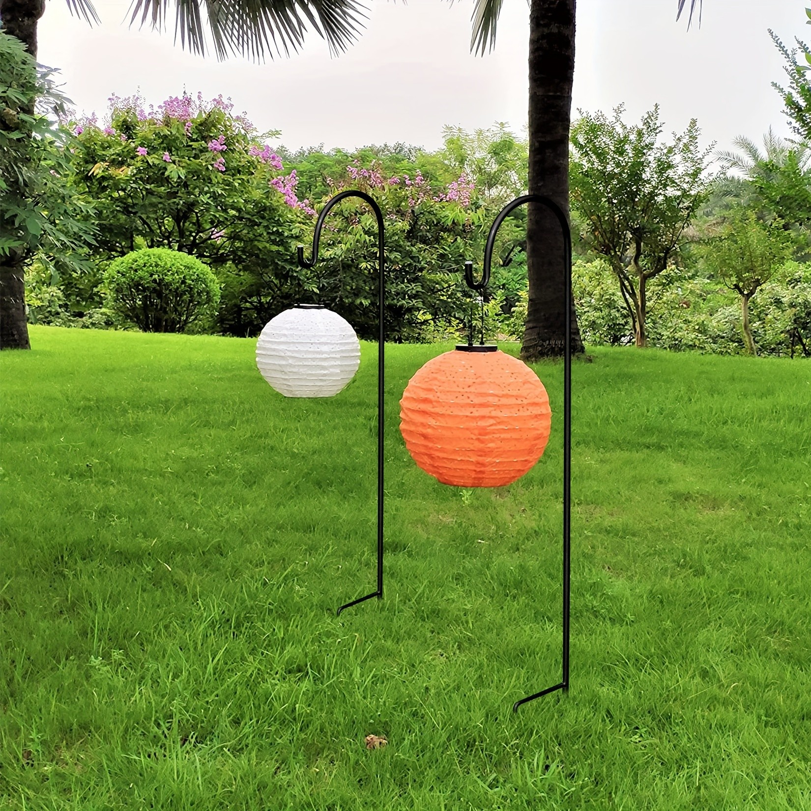 wisfor Shepherd Hooks Rust-Resistant Hanging Hooks for Garden Decor and Lighting