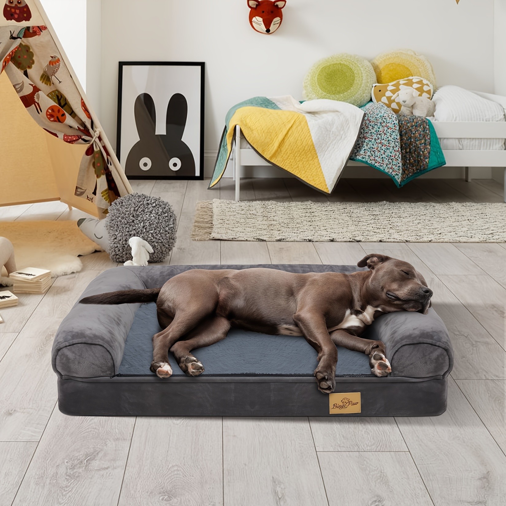 wisfor Large Dog Sofa Bed Memory Foam Comfort for Your Pets Ultimate Relaxation