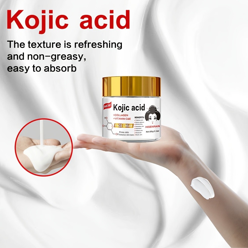 HISENRAIN Kojic Acid + Vitamin C Brightening Cream