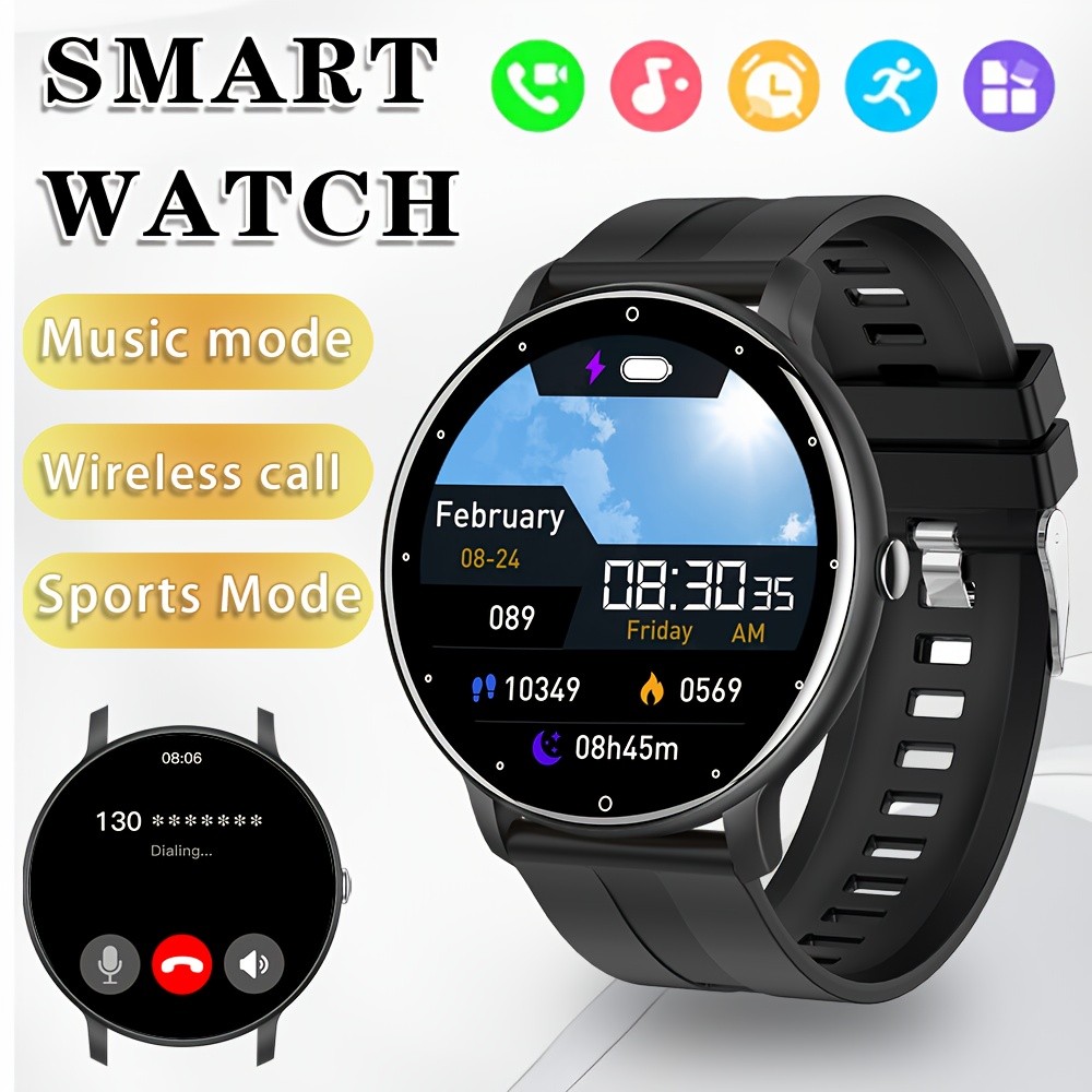 ERUN Smartwatch  All-in-One Sports and Fitness Tracker with Full Touchscreen