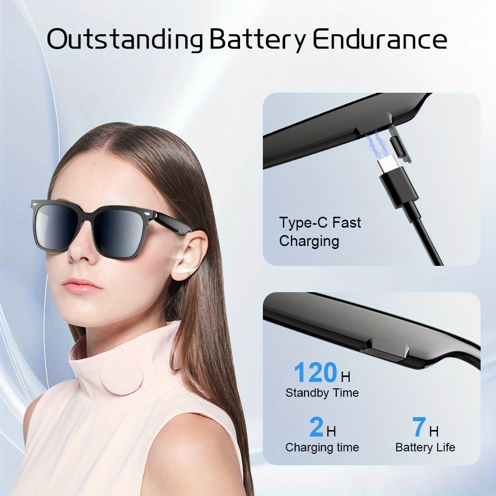 ANKRIYUL Wireless Glasses Earphone