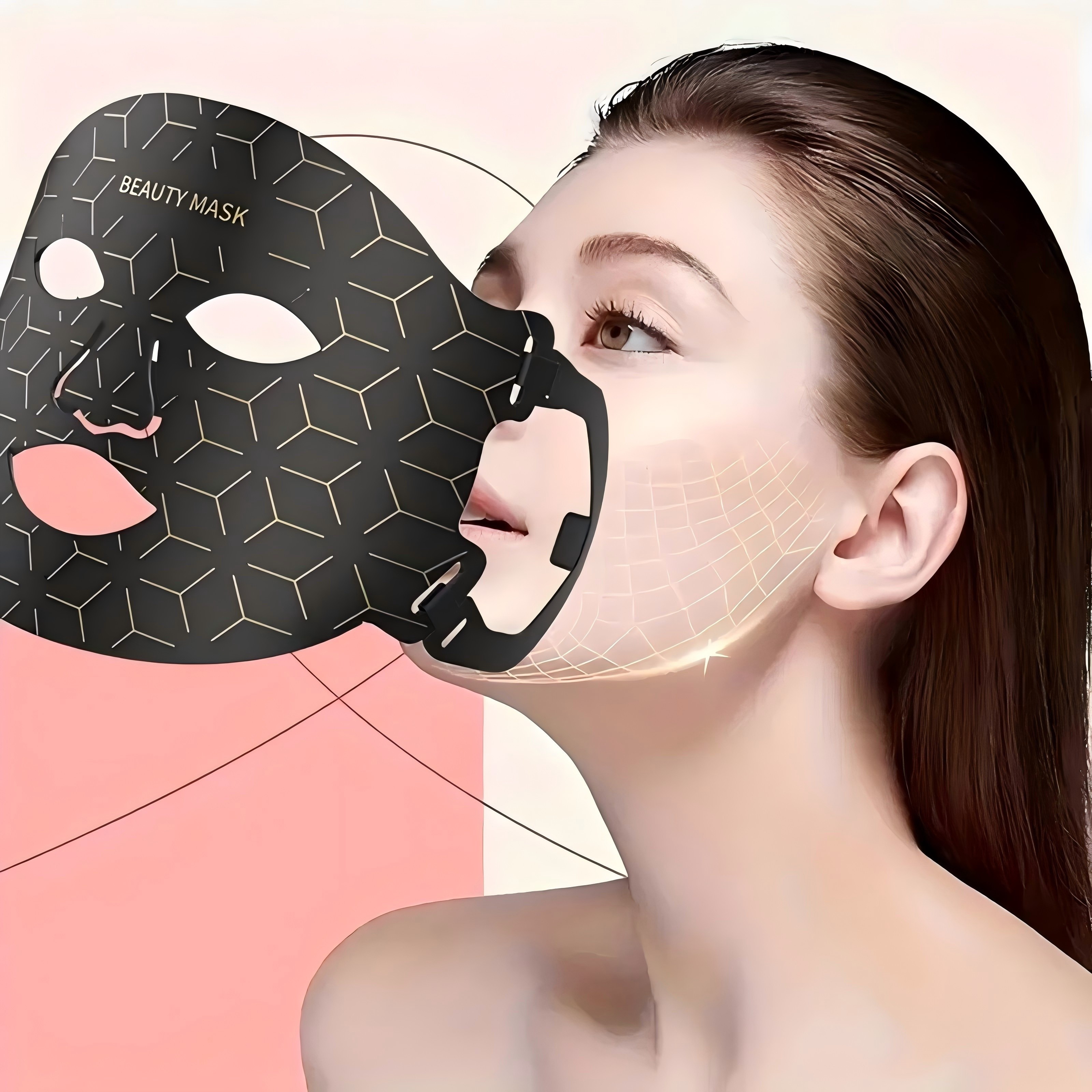 LHANLIN LED Facial Mask with Light