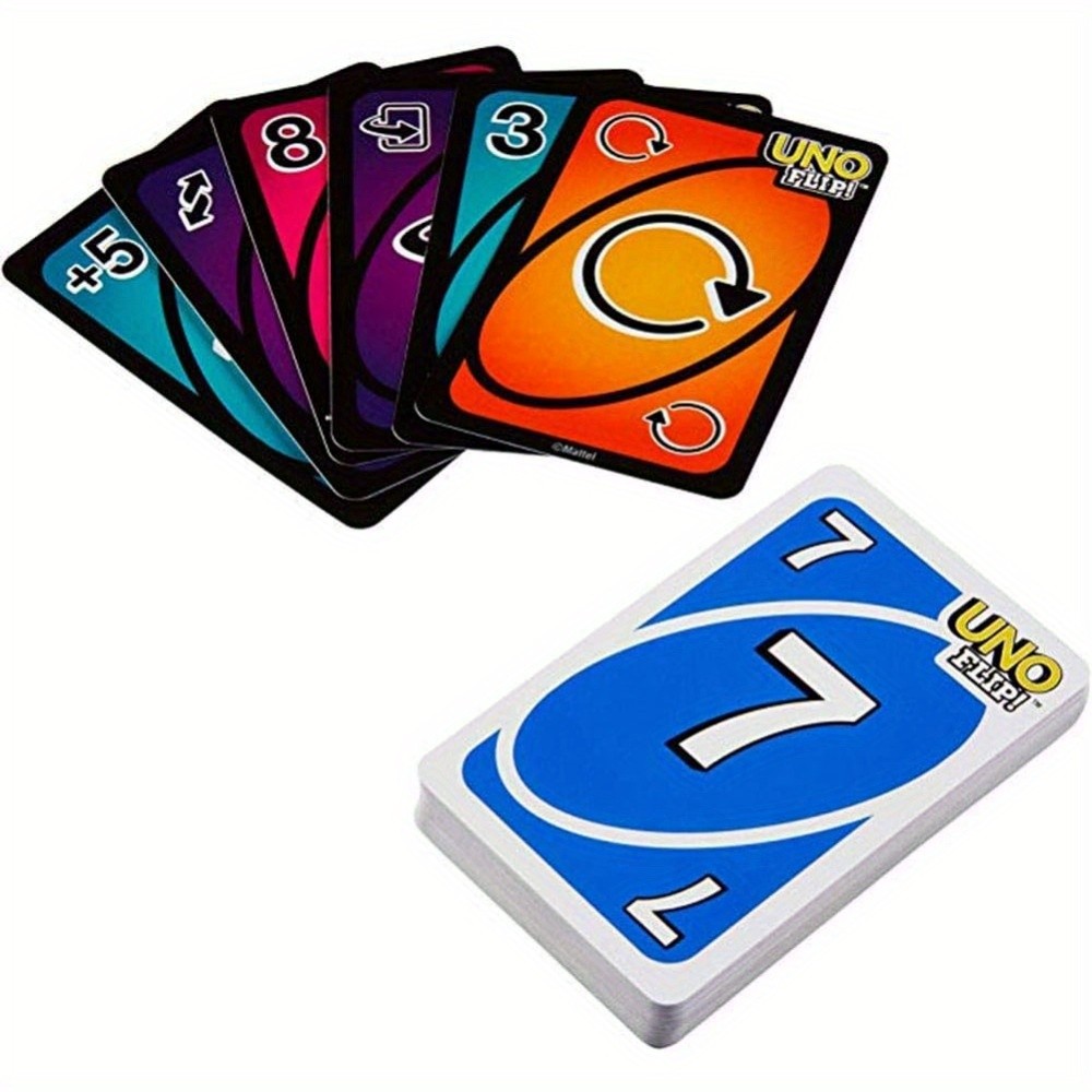 UNO Flip Playing Card Game  Wild Card UNO Flip by Mattel Games