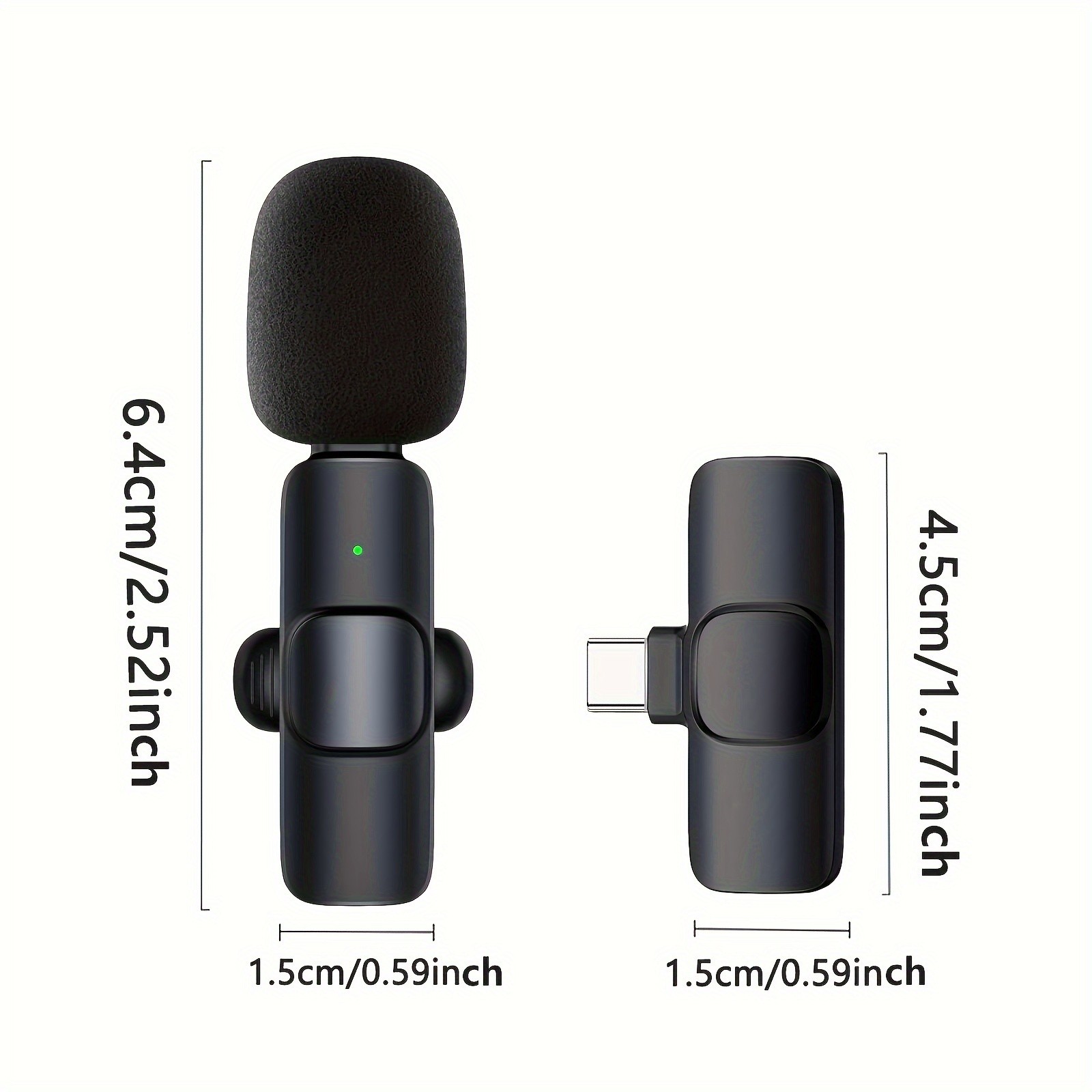 Kouzone Wireless Lavalier Microphone