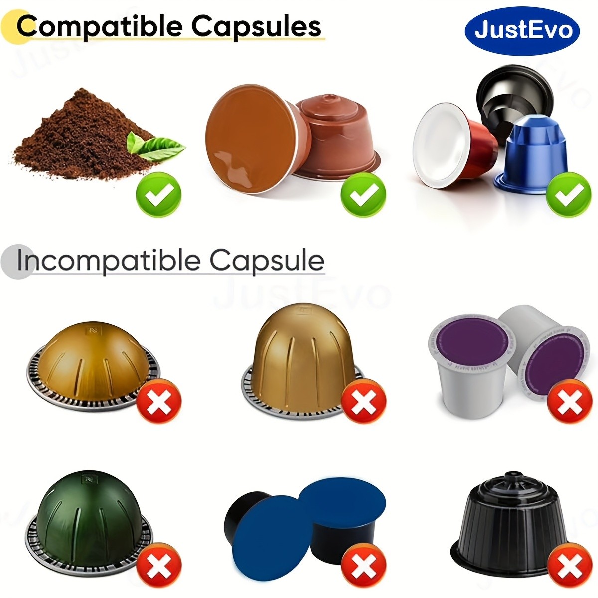 JUSTEVO Electric Coffee Maker Smart Temperature Control and Fast Brewing for the Perfect Cup