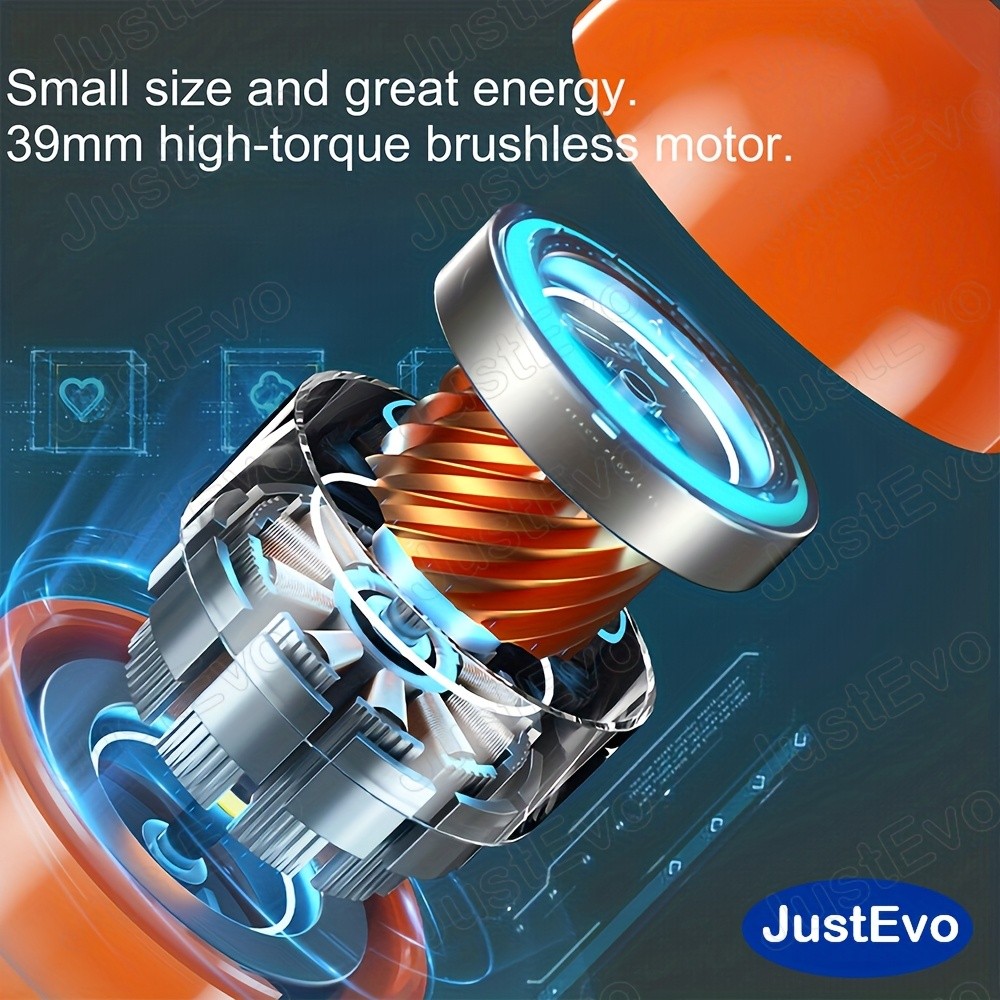 JUSTEVO Compact Handheld Fascia Gun  Percussion Massage Gun for Full-Body Relief and Relaxation