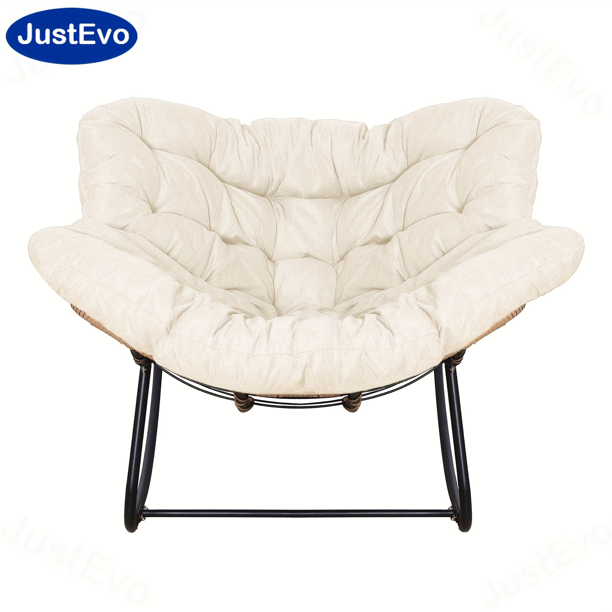 JUSTEVO Ergonomic Boss Chair  Adjustable Height & Manual Recline for Maximum Comfort and Style