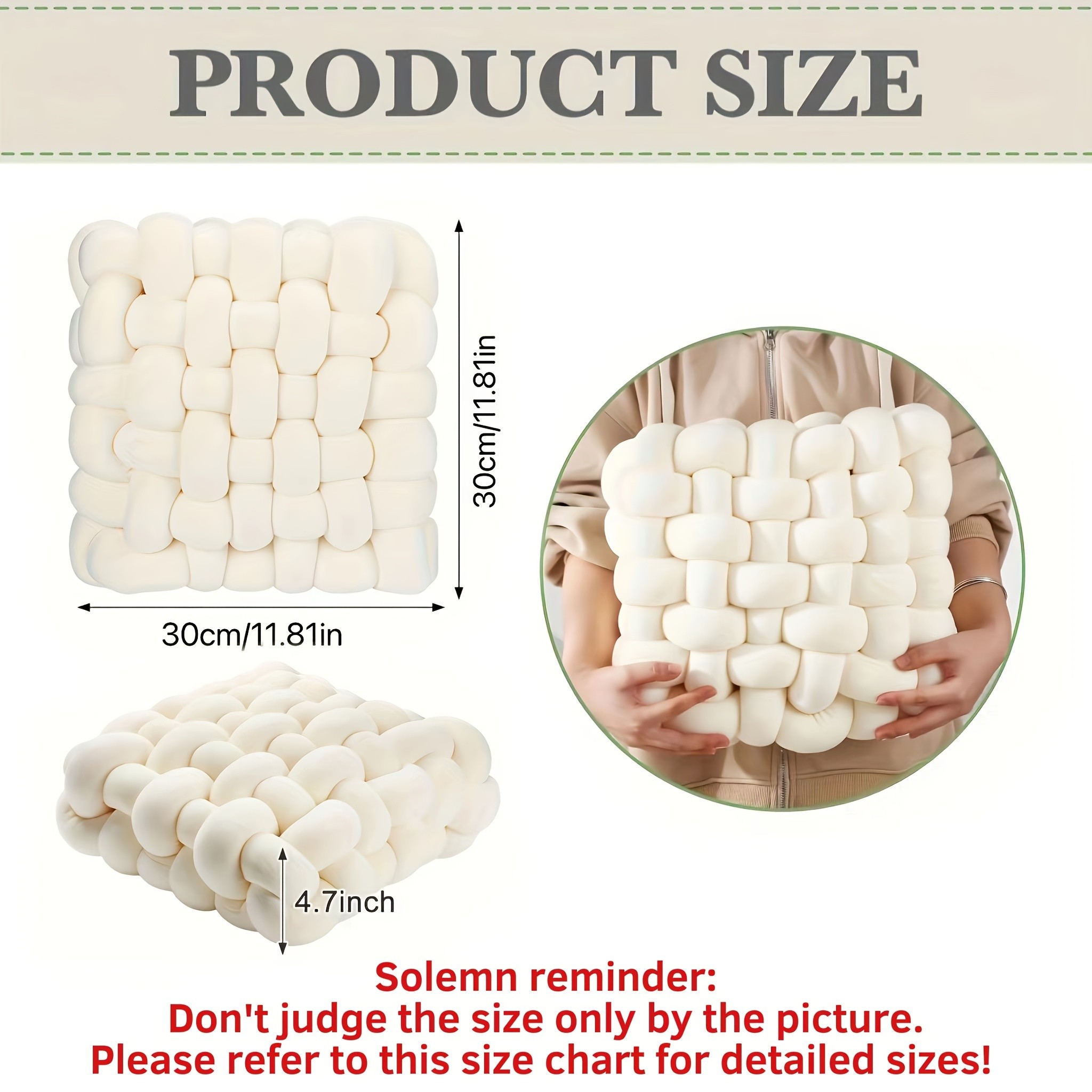 YLBKIKR 2pcs Knot Throw Pillow  Soft and Plush Cushions for Stylish Home and Office Decor