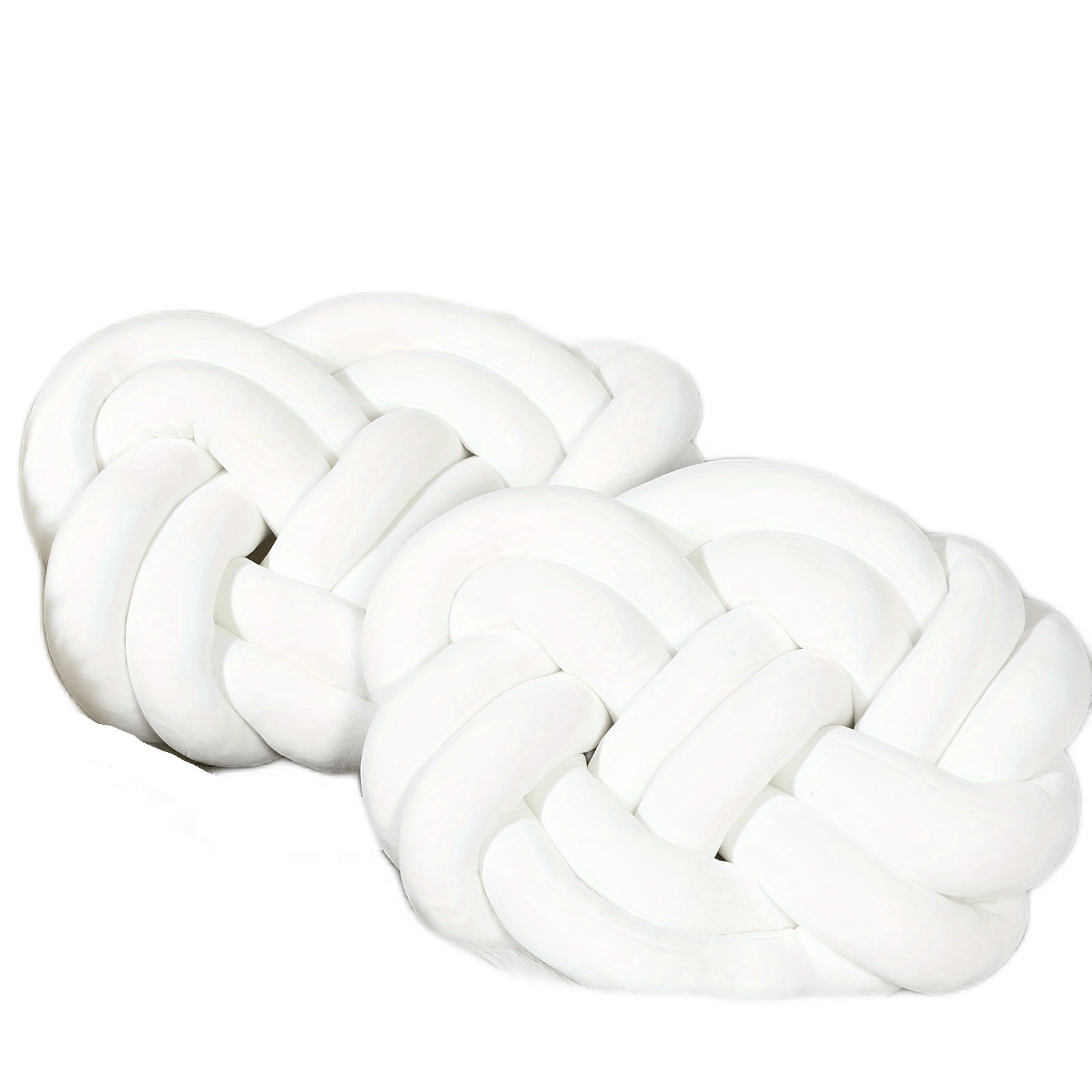 YLBKIKR Two-Piece Sofa Knot Pillow  Soft Decorative Cushions to Enhance Comfort and Style in Your Home