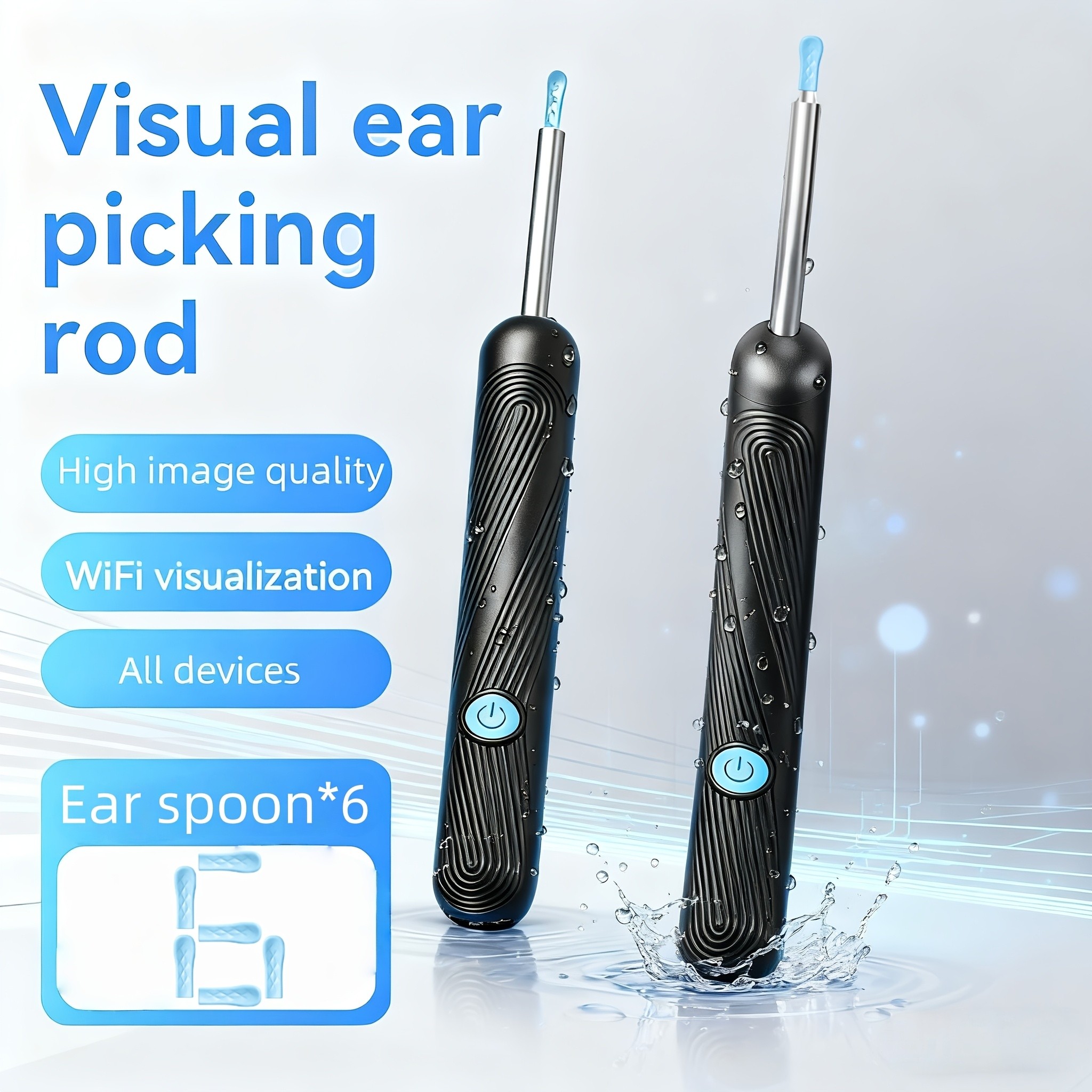 ANYDEAR 7-In-1 Earwax Removal Kit with Camera and Light