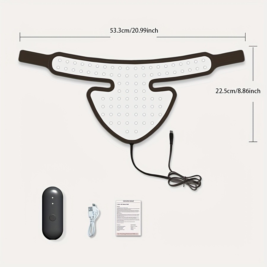 AYYHG Portable USB-Rechargeable LED Neck Massager