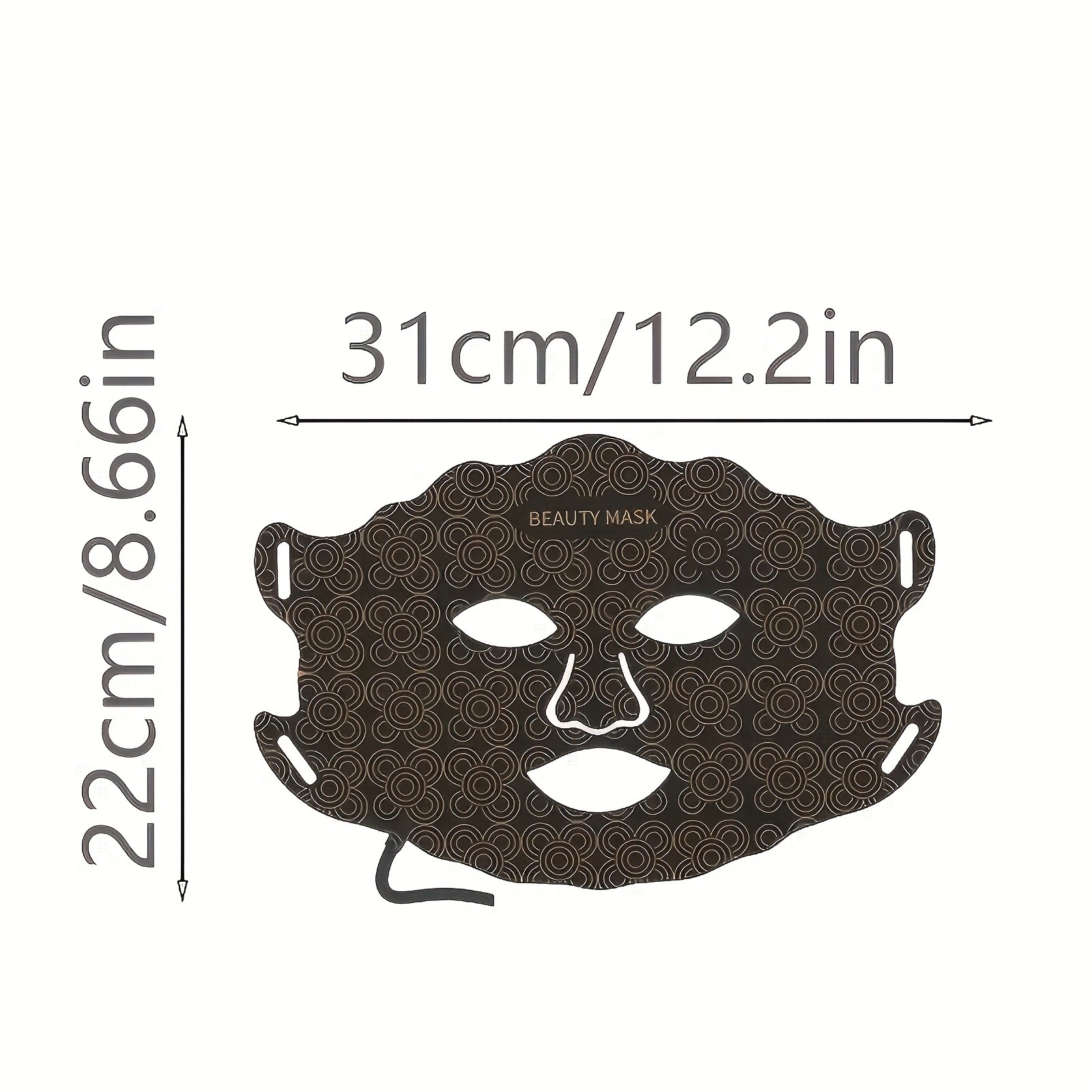 AYYHG LED Neck & Face Mask with Colorful Beauty & Skincare Device