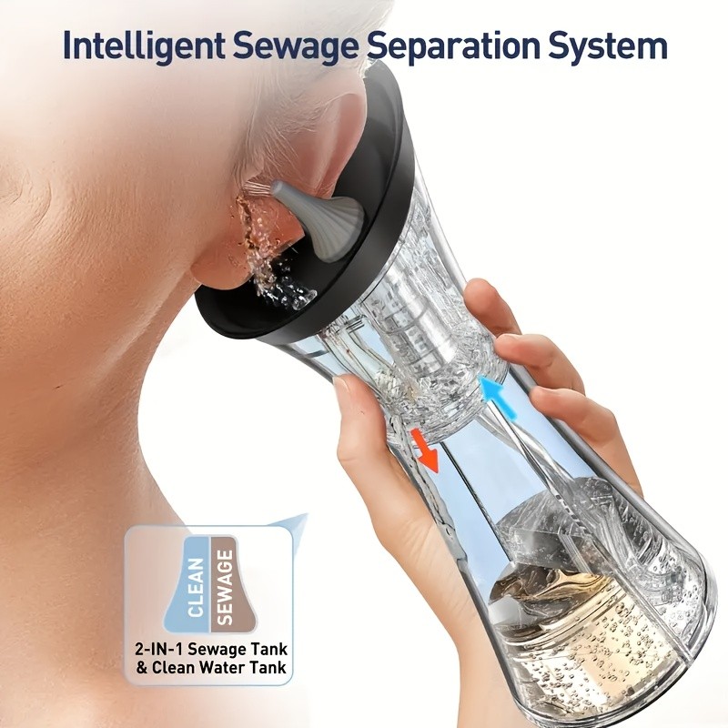 HIJOY 3-in-1 Adjustable Electric Ear Wax Removal Kit