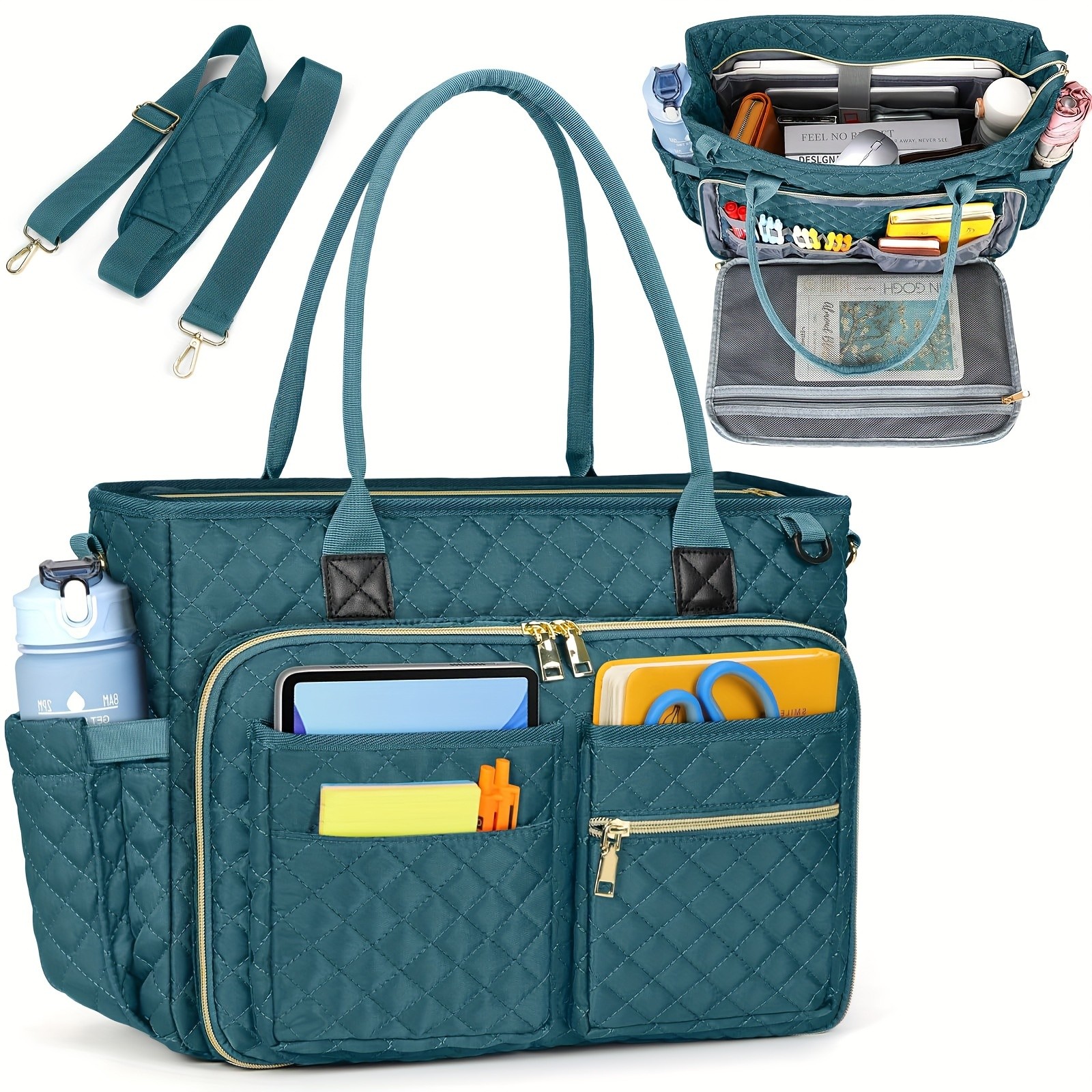 NEWHEY 39.62 cm Laptop Tote Bag for Women  Professional, Stylish, and Functional for Work and Travel