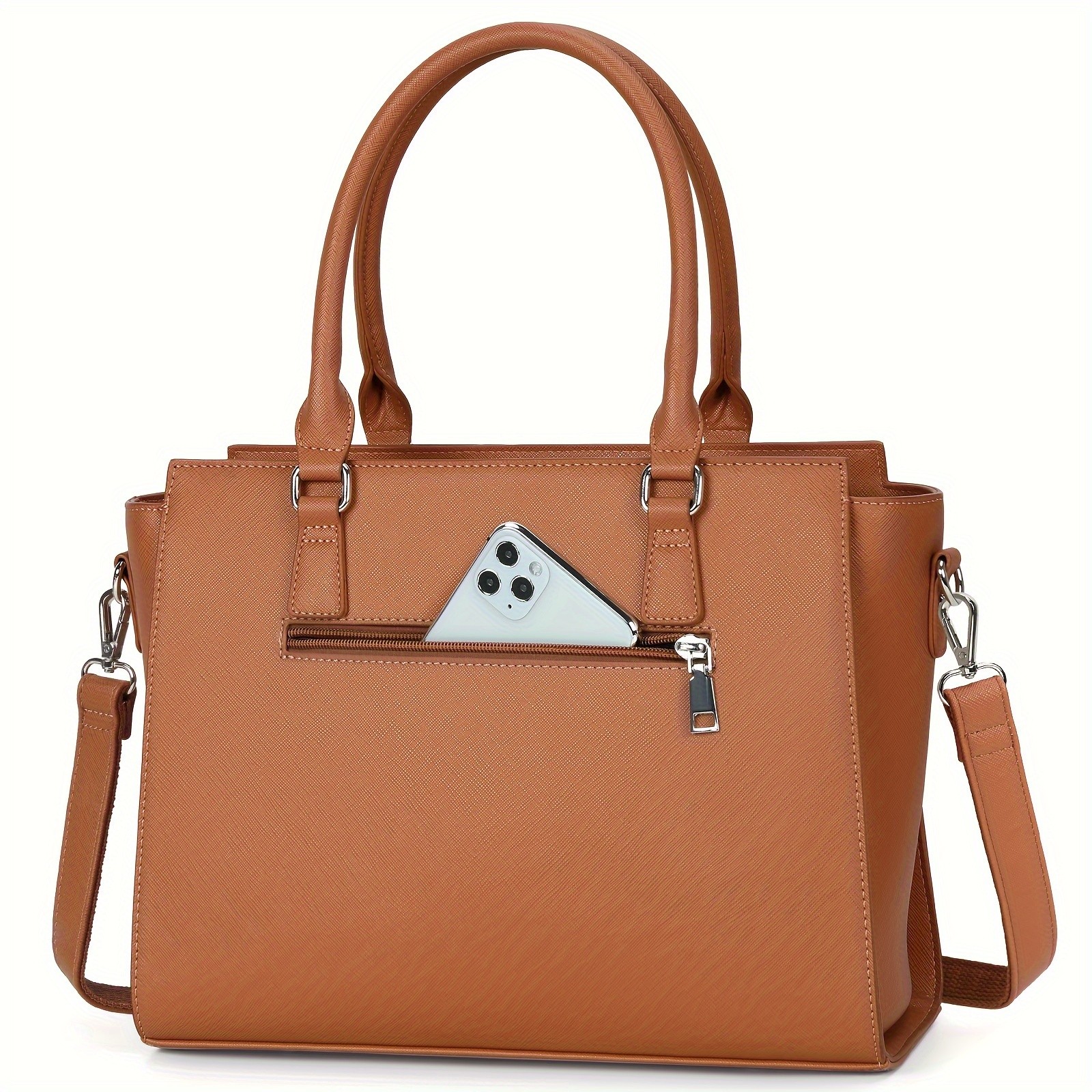 NEWHEY PU Leather Tote Bag for Women  Stylish, Durable, and Perfect for Work, Travel, and Everyday Use