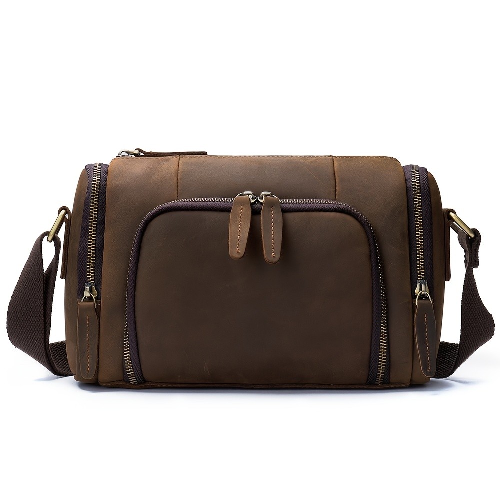 NIUCUNZH Genuine Leather Backpack Durable, Stylish, and Perfect for Commuting, Travel, and Casual Use