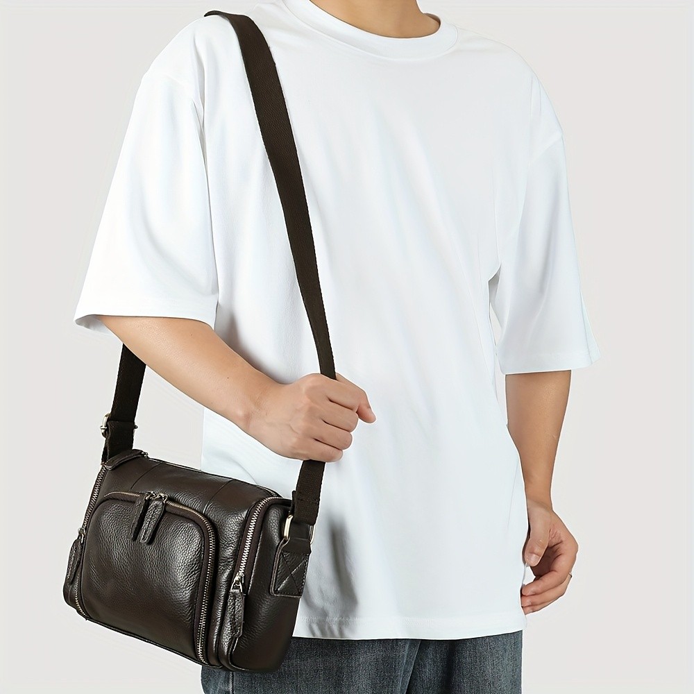 NIUCUNZH Genuine Leather Backpack Durable, Stylish, and Perfect for Commuting, Travel, and Casual Use