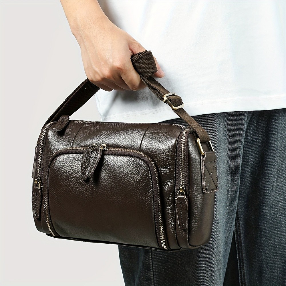 NIUCUNZH Genuine Leather Backpack Durable, Stylish, and Perfect for Commuting, Travel, and Casual Use