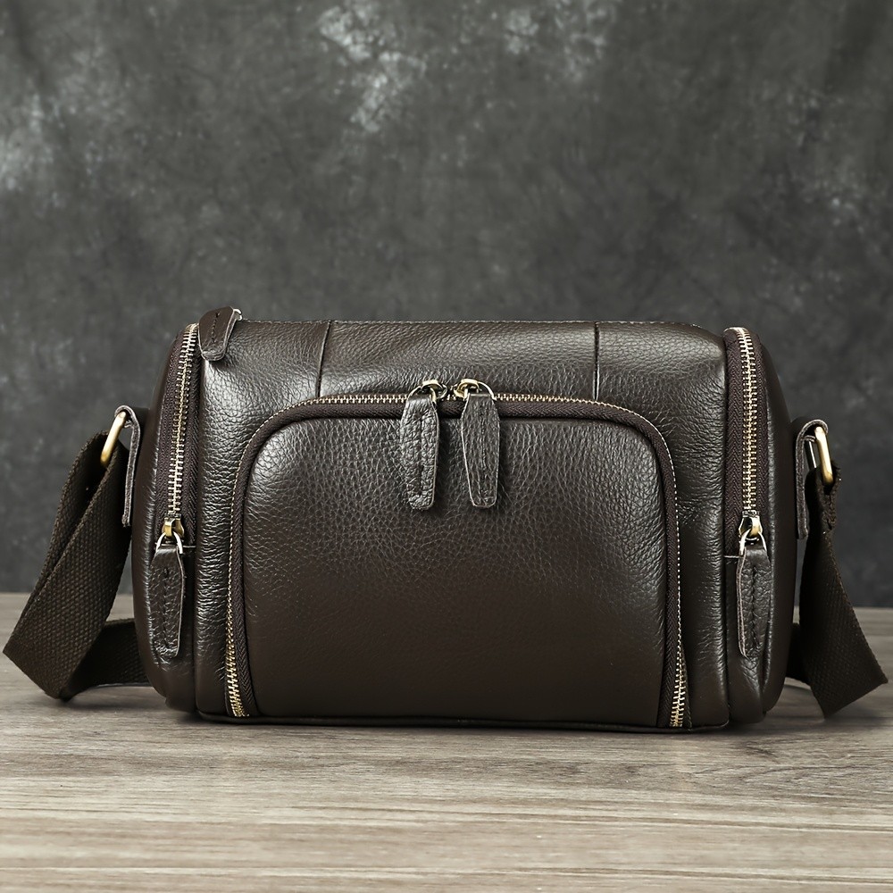 NIUCUNZH Genuine Leather Backpack Durable, Stylish, and Perfect for Commuting, Travel, and Casual Use