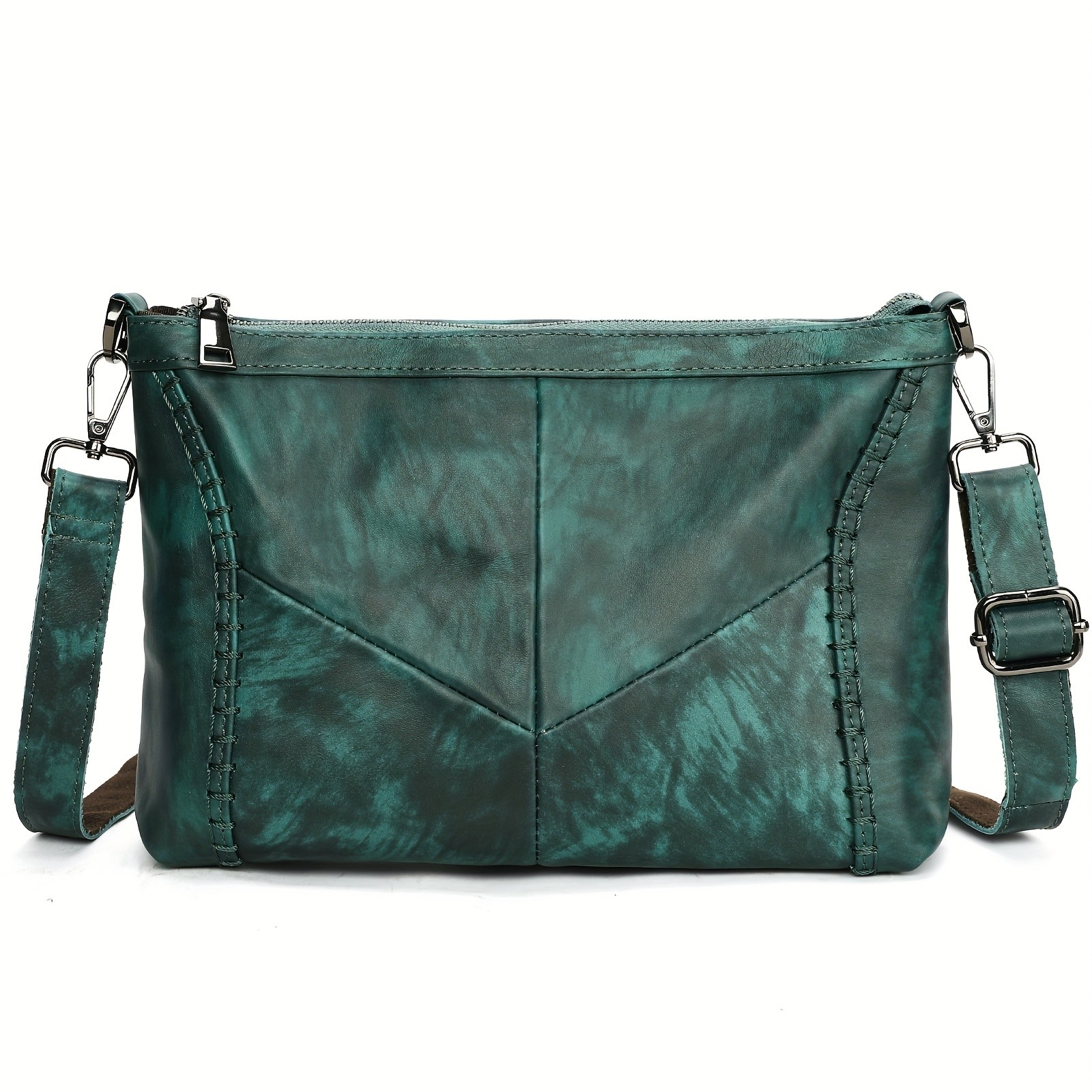 NIUCUNZH Genuine Leather Crossbody Bag for Men & Women Stylish, Durable, and Perfect for Daily Use and Commuting