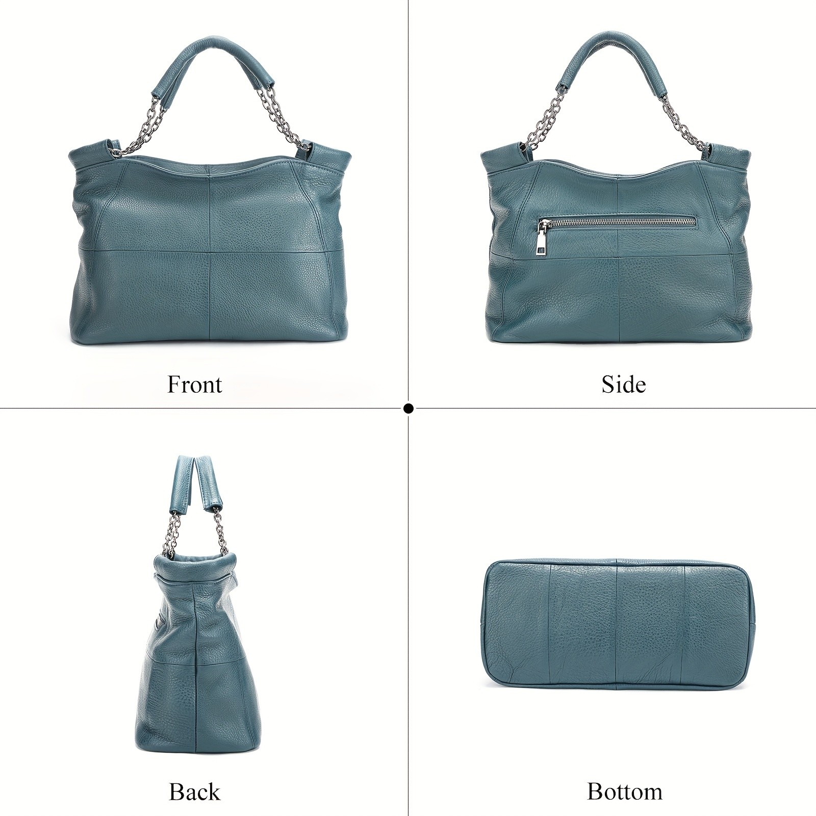 NIUCUNZH Genuine Leather Handbag  Versatile, Stylish, and Ideal for Work, Travel, and Everyday Use