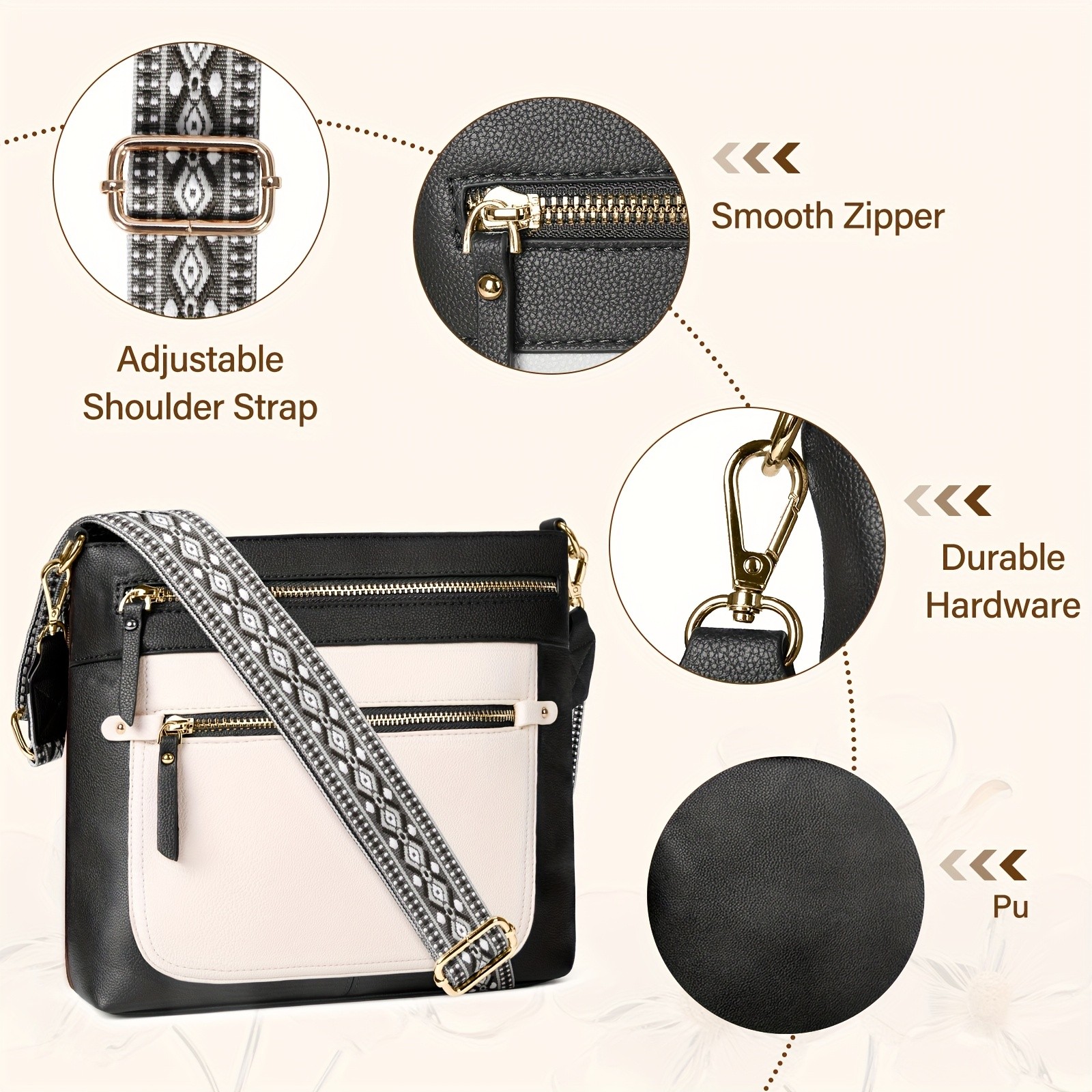 IGOLUMON Womens Crossbody Bag Stylish, Versatile, and Perfect for Everyday Use