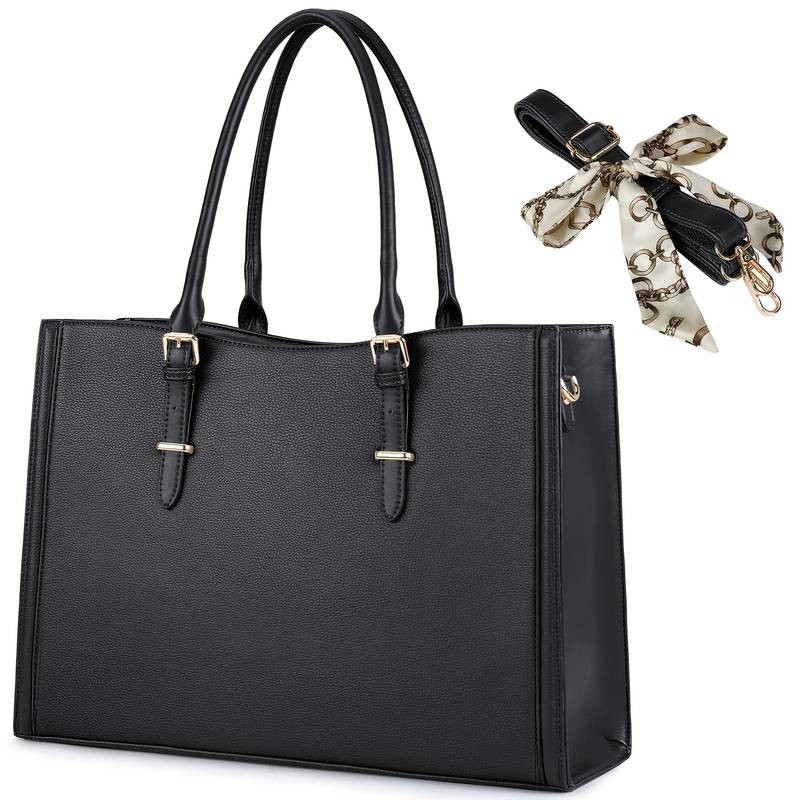 IGOLUMON Women's 39.62cm Laptop Bag  Stylish, Lightweight, and Secure for Work and Travel