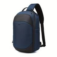 OZUKO Mens Large Capacity Shoulder Bag Durable, Anti-Scratch EDC Chest Bag with Adjustable Strap