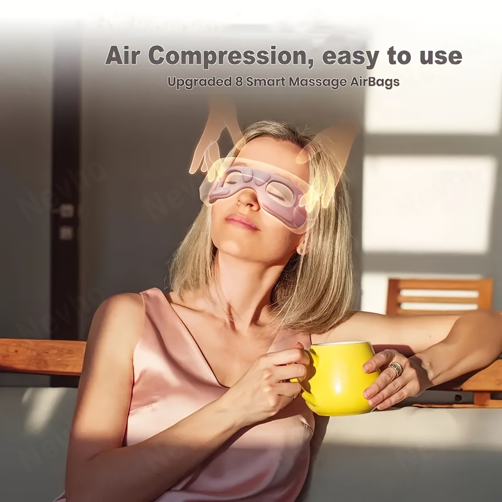 Nevho Foldable Eye Massager with Music